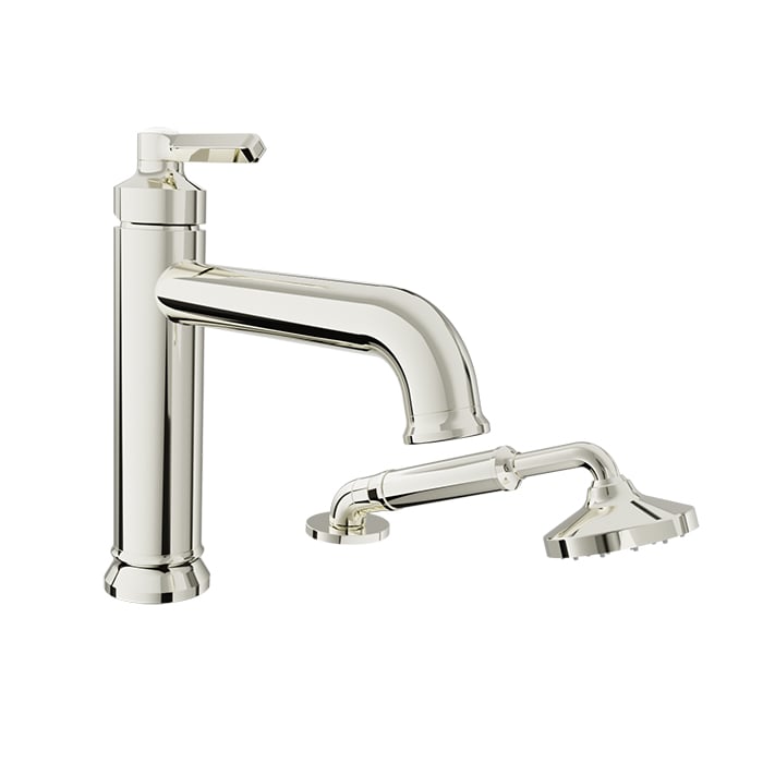 BARiL B20-1249-00 2-Piece Tub Filler With Hand Shower