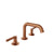 BARiL B20-8024-1PL-050 8" Center To Center Lavatory Faucet