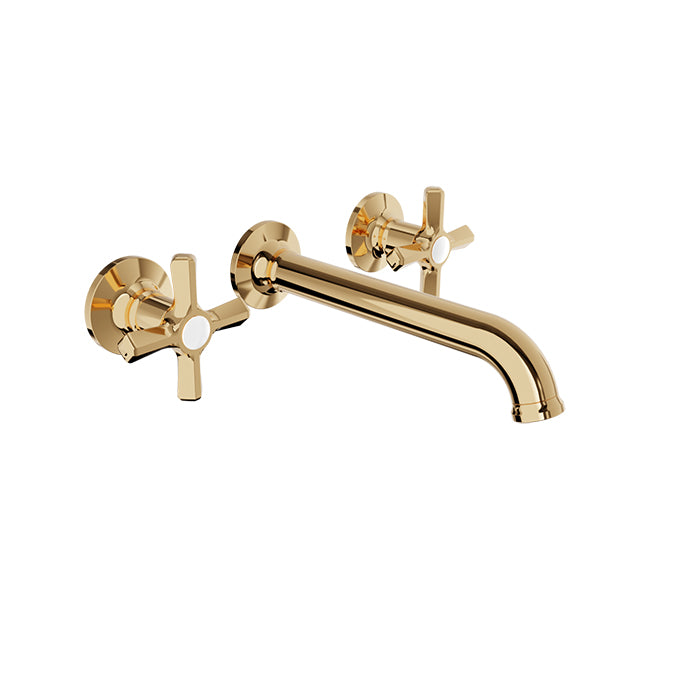 BARiL B20-8042-00L 2 Handles Wall-Mounted Lavatory Faucet