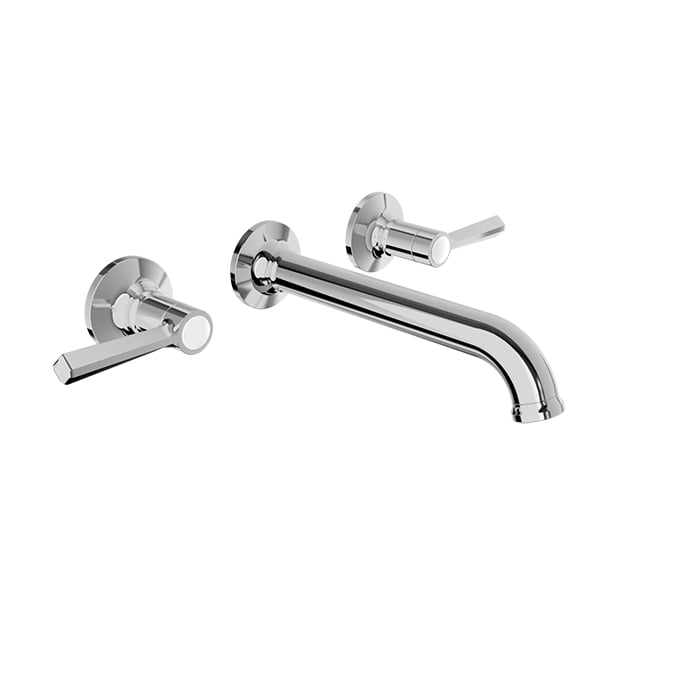 BARiL B20-8044-00L 2 Handles Wall-Mounted Lavatory Faucet