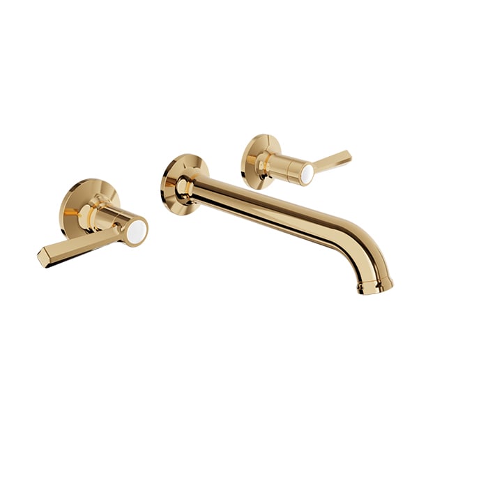 BARiL B20-8044-00L 2 Handles Wall-Mounted Lavatory Faucet