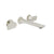 BARiL B45-8041-00L-050 Two Handles Wall-Mounted Lavatory Faucet