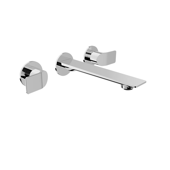 BARiL B46-8041-00L-050 Two Handles Wall-Mounted Lavatory Faucet