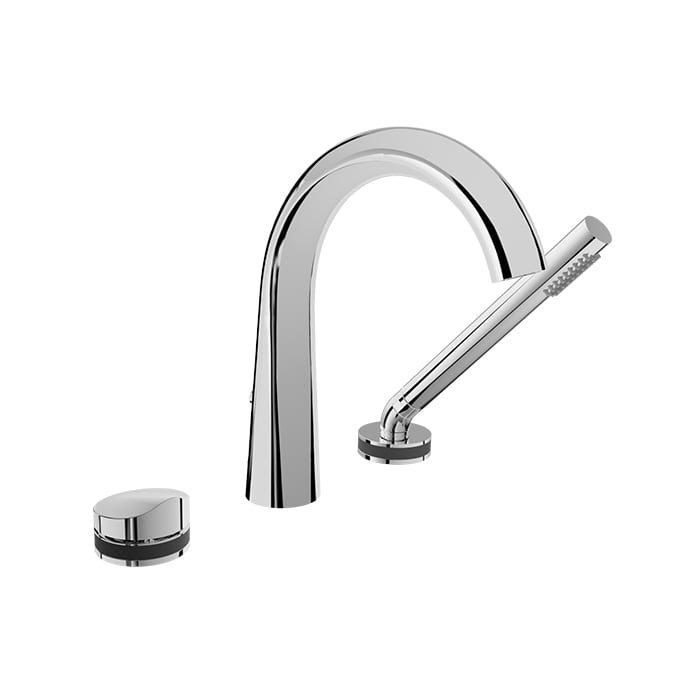 BARiL B47-1349-00 3-Piece Tub Filler With Hand Shower