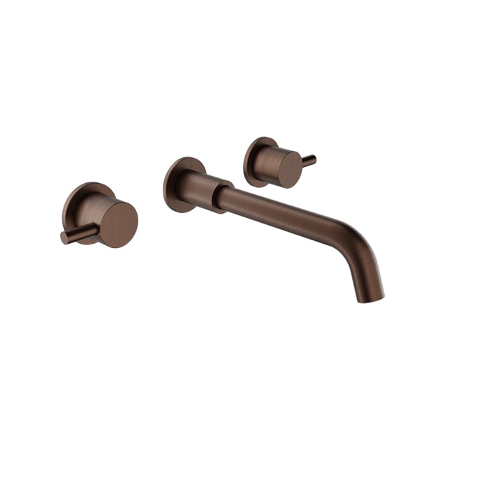 BARiL B66-8041-00L-050 2 Handles Wall-Mounted Lavatory Faucet
