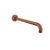 BARiL BRA-1212-20 12" Wall-Mounted Shower Arm With Flange