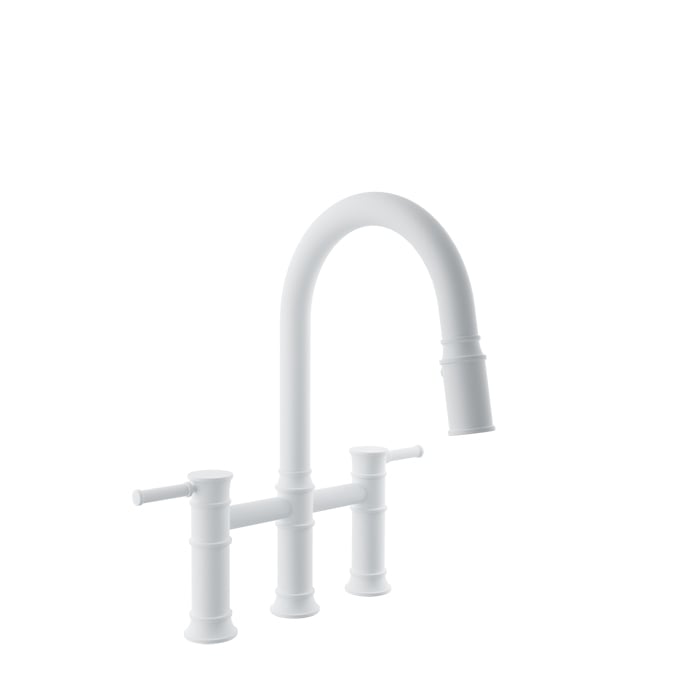 BARiL CUI-3020-02L Bridge Kitchen Faucet With 2-Function Pull-Down Spray - Parent