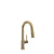 BARiL CUI-3045-02L Single-Hole Bar / Prep Kitchen Faucet With 2-Function Pull-Down Spray