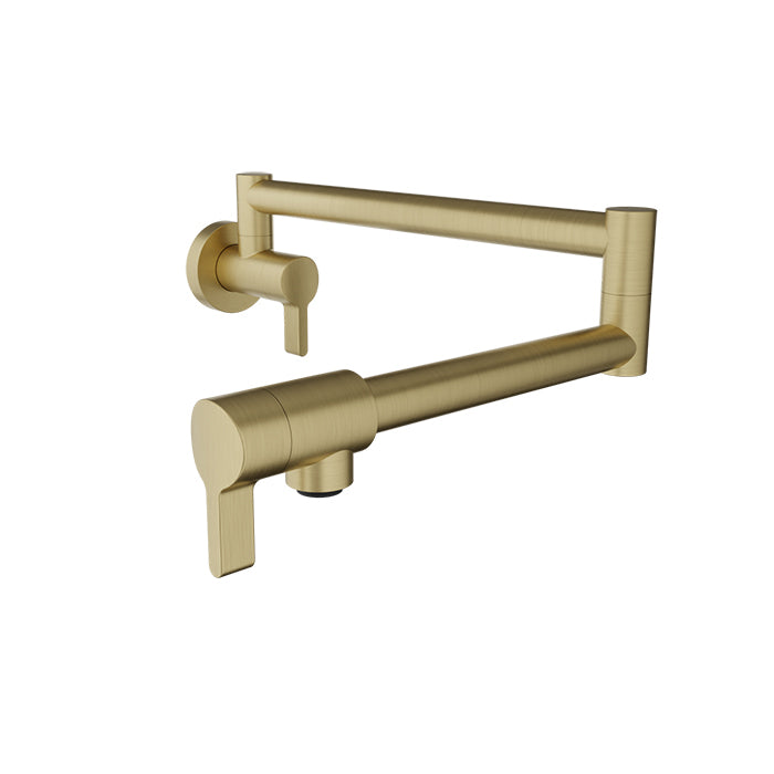 BARiL CUI-4292-00L Single-Hole Wall-Mounted Pot Filler With Two Handles