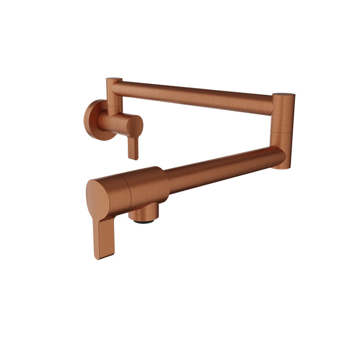 BARiL CUI-4292-00L Single-Hole Wall-Mounted Pot Filler With Two Handles