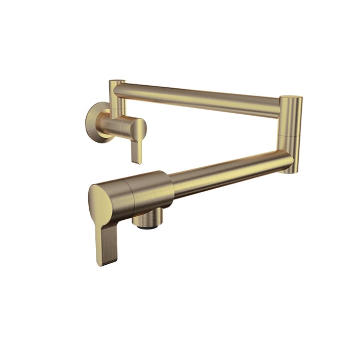 BARiL CUI-4293-00L-175 Single-Hole Wall-Mounted Pot Filler With Two Handles