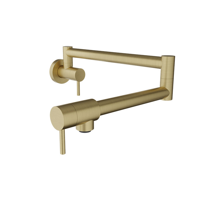 BARiL CUI-4295-00L-175 Single-Hole Wall-Mounted Pot Filler With Two Handles