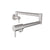 BARiL CUI-4295-00L-175 Single-Hole Wall-Mounted Pot Filler With Two Handles