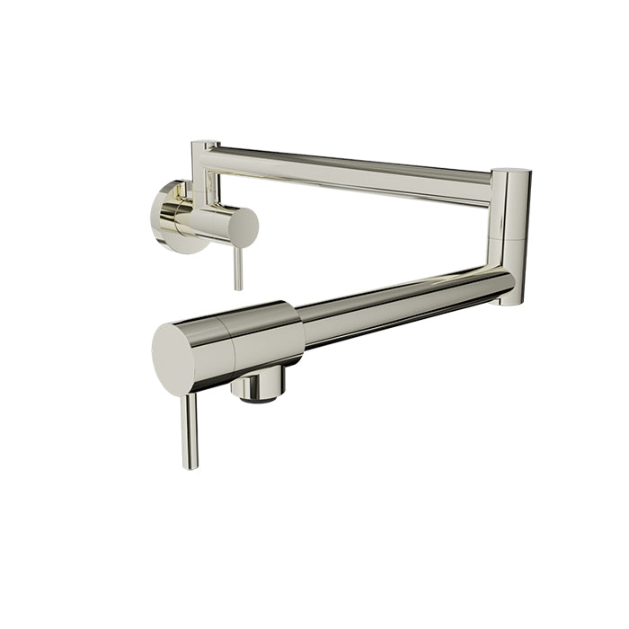 BARiL CUI-4295-00L-175 Single-Hole Wall-Mounted Pot Filler With Two Handles