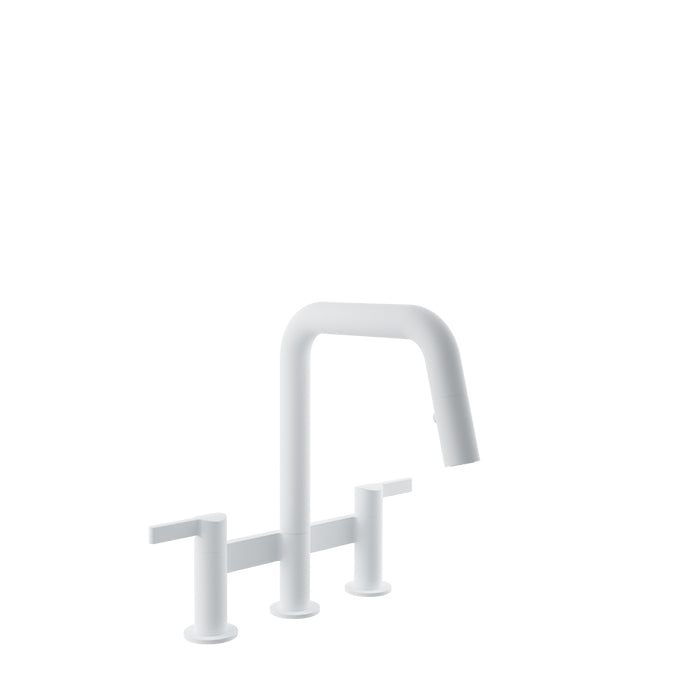 BARiL CUI-9220-02L-150 Bridge Kitchen Faucet With 2-Function Pull-Down Spray - Parent