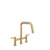 BARiL CUI-9220-02L Bridge Kitchen Faucet With 2-Function Pull-Down Spray