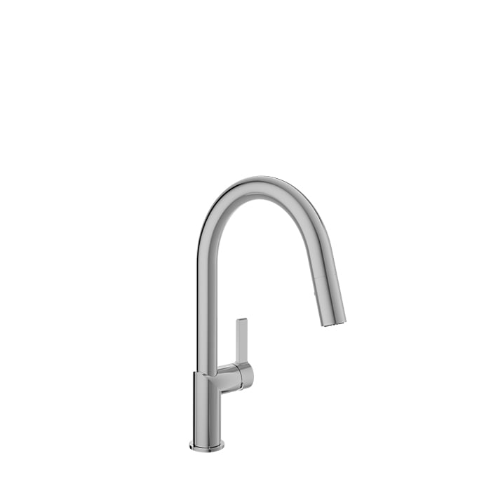 BARiL CUI-9249-02L-150 Single-Hole Kitchen Faucet With 2-Function Pull-Down Spray