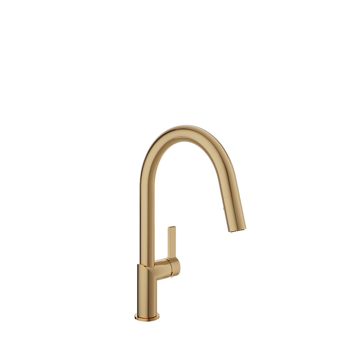BARiL CUI-9249-02L-150 Single-Hole Kitchen Faucet With 2-Function Pull-Down Spray
