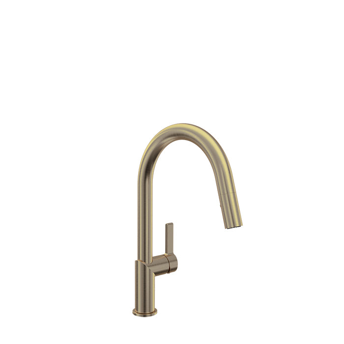 BARiL CUI-9249-02L Single-Hole Kitchen Faucet With 2-Function Pull-Down Spray