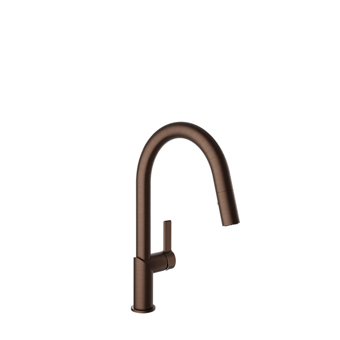 BARiL CUI-9249-02L-150 Single-Hole Kitchen Faucet With 2-Function Pull-Down Spray