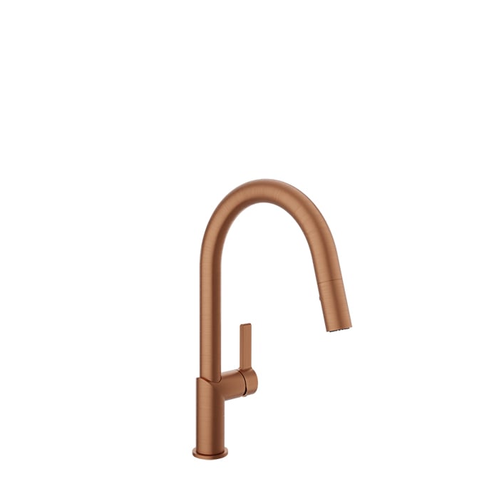 BARiL CUI-9249-02L-150 Single-Hole Kitchen Faucet With 2-Function Pull-Down Spray