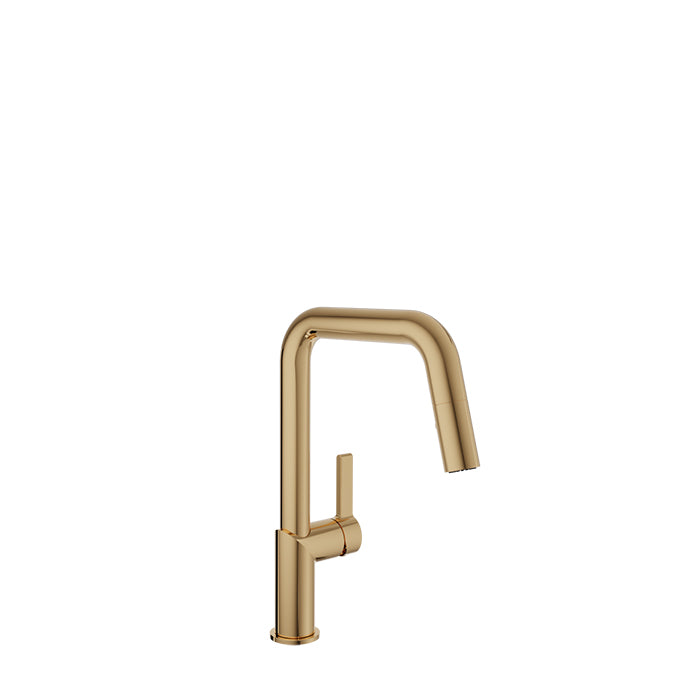 BARiL CUI-9250-02L Single-Hole Kitchen Faucet With 2-Function Pull-Down Spray