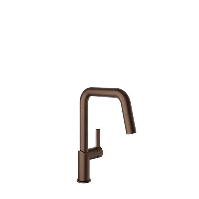 BARiL CUI-9250-02L Single-Hole Kitchen Faucet With 2-Function Pull-Down Spray