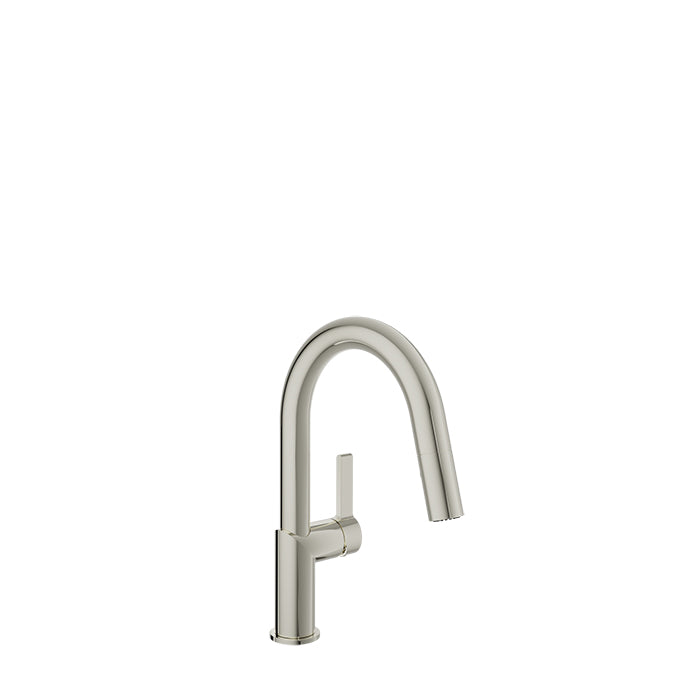 BARiL CUI-9255-02L Single-Hole Bar / Prep Kitchen Faucet With 2-Function Pull-Down Spray