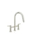 BARiL CUI-9320-02L-150 Bridge Kitchen Faucet With 2-Function Pull-Down Spray