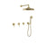BARiL PRO-3304-20-NS Complete Thermostatic Shower Kit
