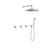 BARiL PRO-3304-20-NS Complete Thermostatic Shower Kit