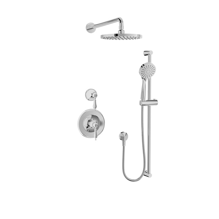 BARiL PRO-3420-18-NS Complete Thermostatic Shower Kit