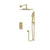 BARiL PRO-4208-04-NS Complete Thermostatic Pressure-Balanced Shower Kit