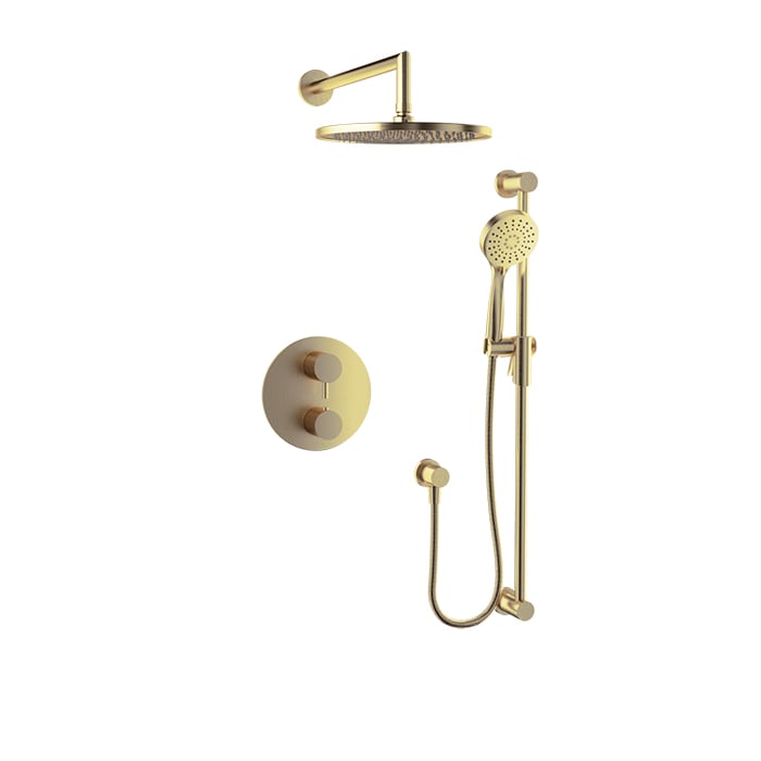 BARiL PRO-4209-66-NS Complete Thermostatic Pressure-Balanced Shower Kit