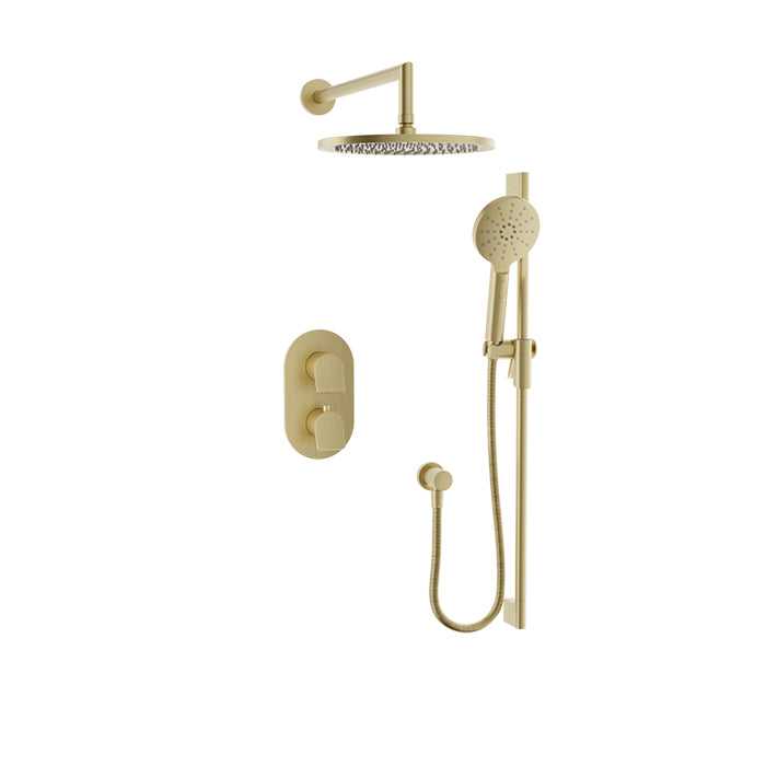 BARiL PRO-4217-46-NS Complete Thermostatic Pressure-Balanced Shower Kit
