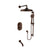 BARiL PRO-4303-20 Complete Thermostatic Pressure-Balanced Shower Kit