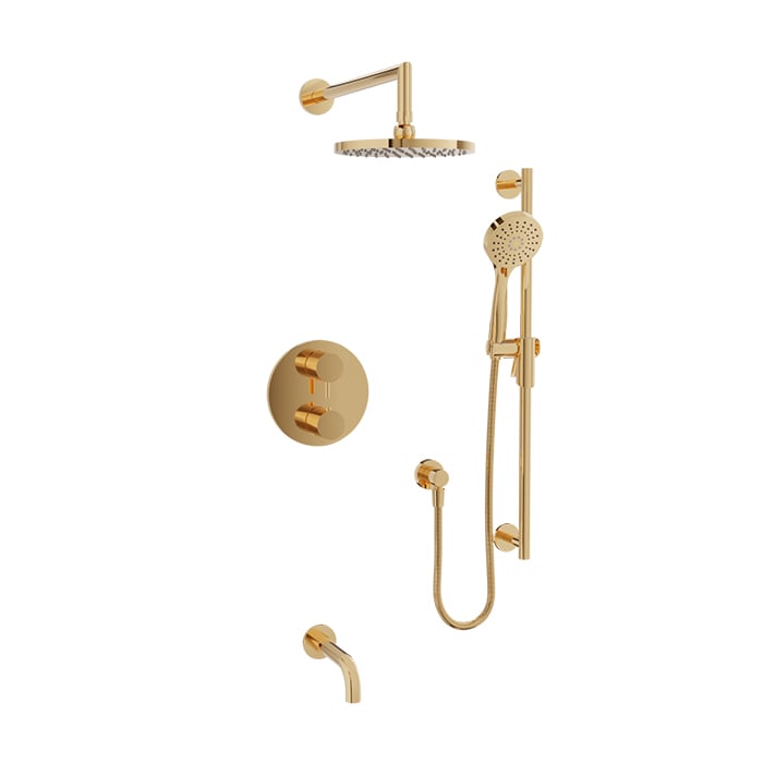 BARiL PRO-4303-66 Complete Thermostatic Pressure-Balanced Shower Kit