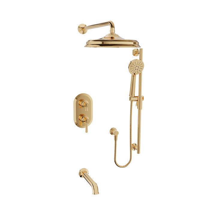 BARiL PRO-4305-20-NS Complete Thermostatic Pressure-Balanced Shower Kit