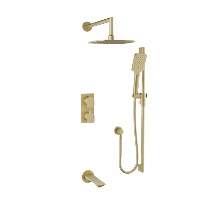 BARiL PRO-4306-04-NS Complete Thermostatic Pressure-Balanced Shower Kit