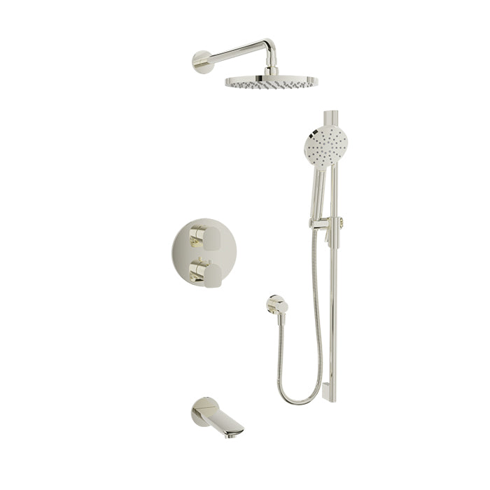 BARiL PRO-4307-45-NS Complete Thermostatic Pressure-Balanced Shower Kit