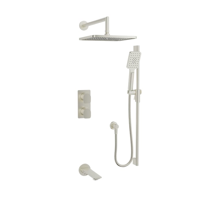 BARiL PRO-4308-04-NS Complete Thermostatic Pressure-Balanced Shower Kit