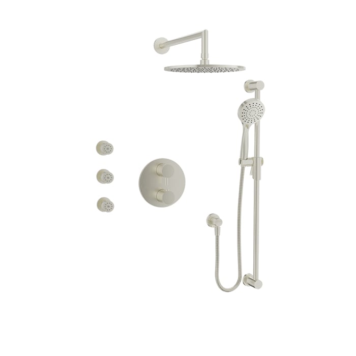 BARiL PRO-4393-66 Complete Thermostatic Pressure-Balanced Shower Kit
