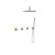 BARiL PRR-3301-80-NS Complete Thermostatic Shower Kit - Parent