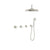 BARiL PRR-3302-20-NS Complete Thermostatic Shower Kit