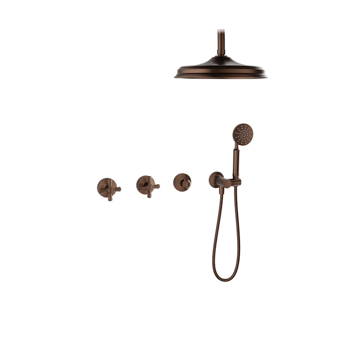BARiL PRR-3302-20-NS Complete Thermostatic Shower Kit