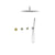 BARiL PRR-3302-80-NS Complete Thermostatic Shower Kit - Parent