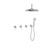 BARiL PRR-3304-20-NS Complete Thermostatic Shower Kit