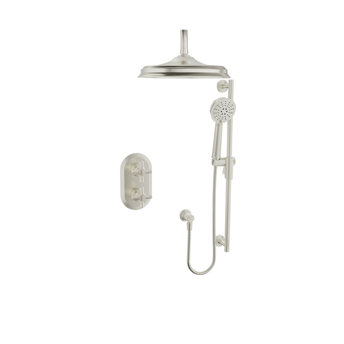 BARiL PRR-4203-20-NS Complete Thermostatic Pressure-Balanced Shower Kit