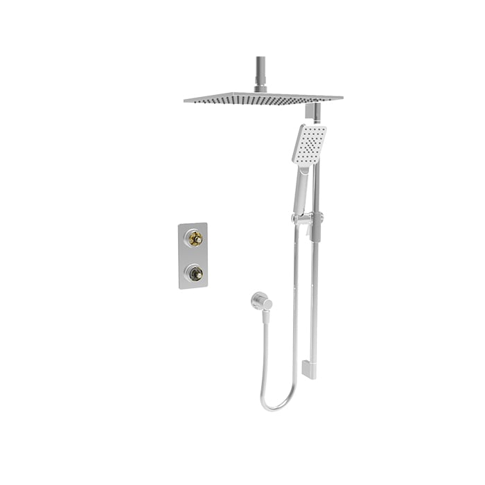 BARiL PRR-4204-80 Complete Thermostatic Pressure-Balanced Shower Kit