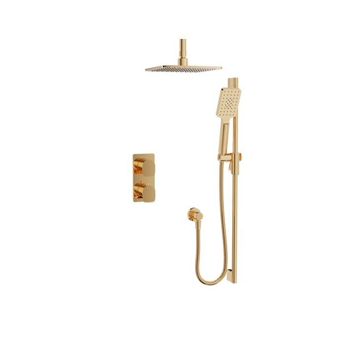 BARiL PRR-4206-04-NS Complete Thermostatic Pressure-Balanced Shower Kit